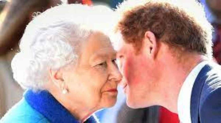 Prince harry et Reine Elizabeth II