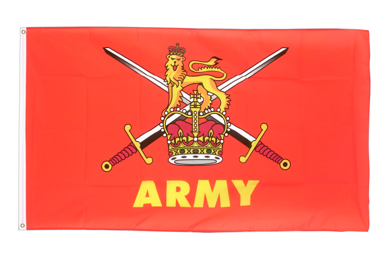 Drapeau-ArmÃ©e de terre britannique @mosieur-des-drapeaux.com