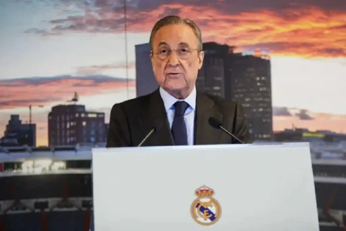 Florentino Perez, prÃ©sident du Real Madrid