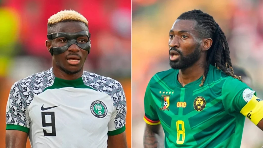 Des joueurs nigÃ©rian et camerounais