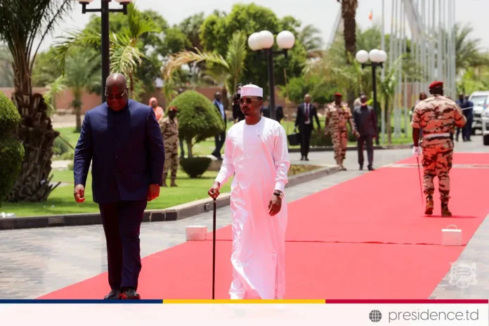 Les prÃ©sidents FÃ©lix Tshisekedi et Mahamat Idriss Deby