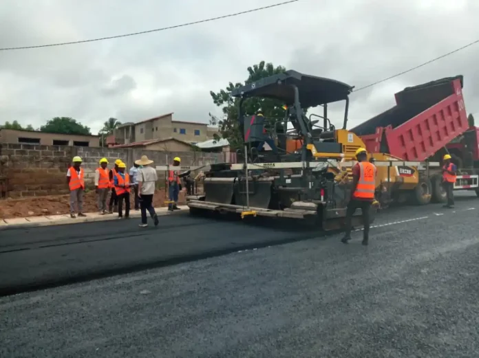 Construction de route au BÃ©nin