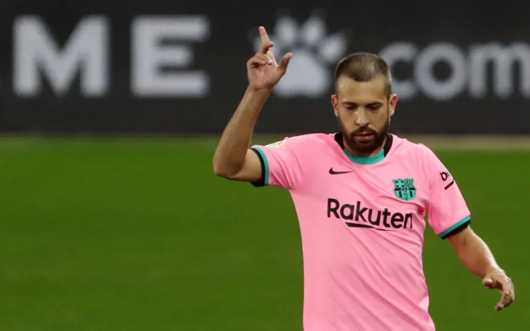 Le dÃ©fenseur latÃ©ral de l'Inter Miami, Jordi Alba