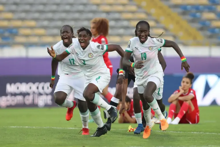 Des joueuses sénégalaises