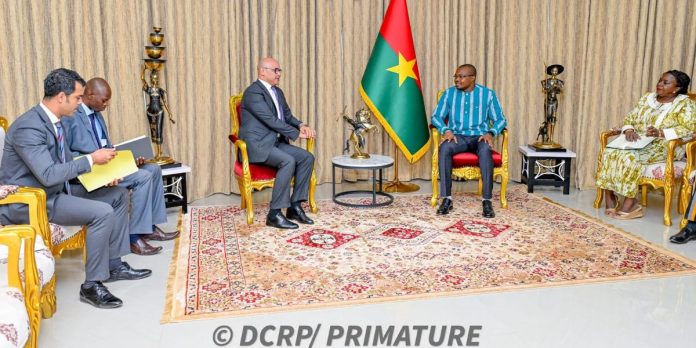 L’ambassadeur au Burkina, Sherif Nada en compagnie du Premier ministre Jean-Emmanuel Ouédraogo